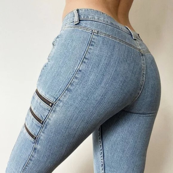 Carmar Zipper Front Alonso Skinny Stretch Jeans - Picture 2 of 16